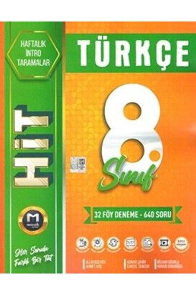 Mozaik Yayınları 8. Sınıf Türkçe Hit 40 Deneme