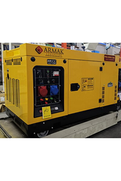 Armak PDA-22000 TEK TRİFAZE KABİNLİ DİZEL PORTATİF JENERATÖR