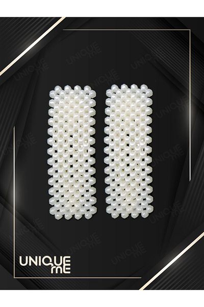 UNIQUE ME Set de 2 catarame Pearl Love Pearl (8 cm)