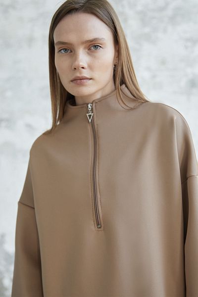 InStyle Στολή Scuba με πόδια με φερμουάρ - Camel