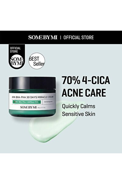Some By Mi AHA BHA PHA Miracle Cream 60g (Sorunlu ciltler için canlandırıcı k...