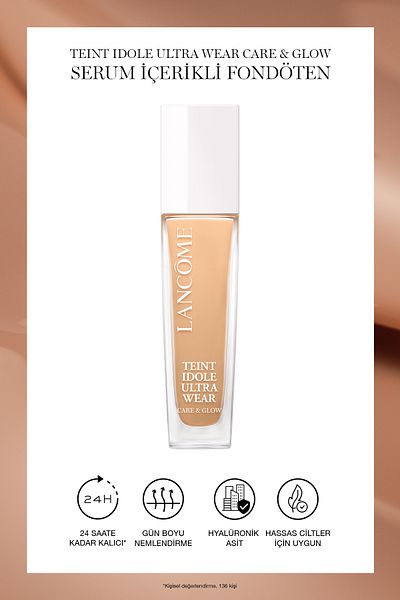 Lancome كريم أساس سائل من Teint Idole Ultra Wear Care & Glow Serum 245c 3614273675932