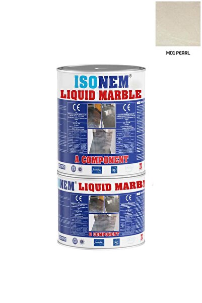Isonem Liquid Marble Sıvı Mermer 2,5 kg Pearl