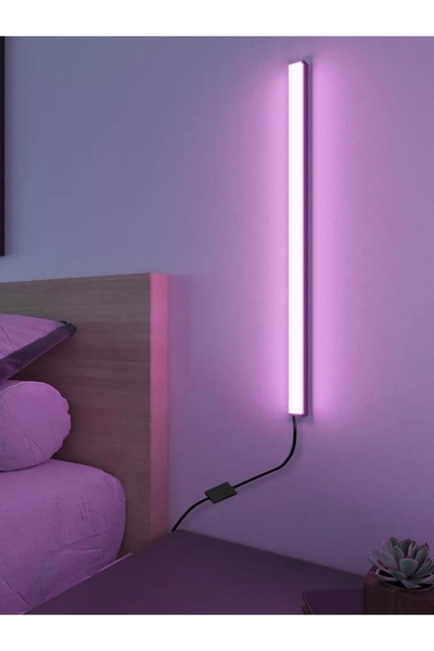 Mobzar Mini Uzaktan Kumandalı Aplik Gece Lambası Rgb 16 Renk Led Işık