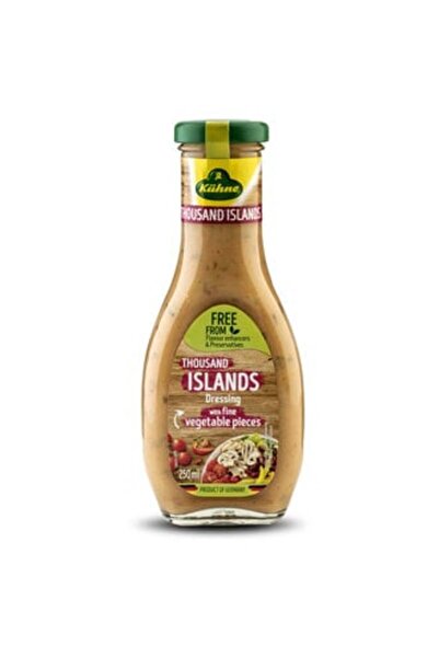 Kühne ( ETİ CRAX HEDİYE ) Kühne Bin Ada Salata Sosu 250 Ml ( 1 ADET )