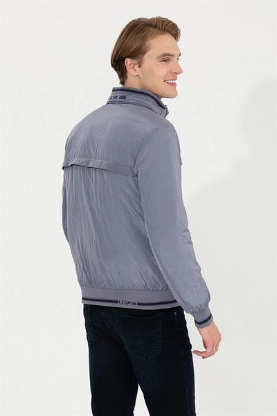 U.S. Polo Assn. Γκρι ανδρικό παλτό G081SZ0MS 000 1443174 VR024