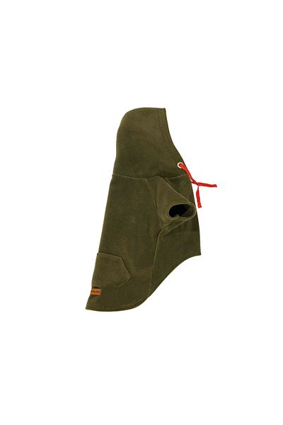 Patte Zone Squirrel Khaki - Cat-Dog Fleece Hoodie with Kangaroo Pocket