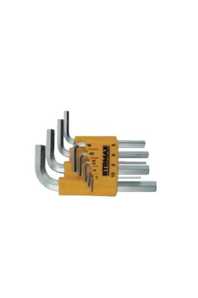 Rtrmax Short Allen Key Set 9 Pieces RH03851