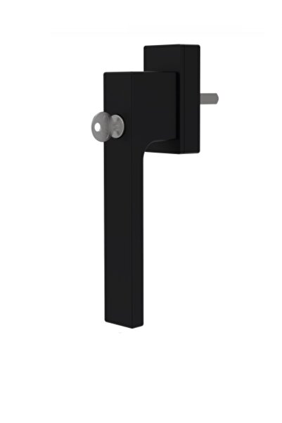 AKSMAR Atlas Kilitli Pencere Kolu Siyah