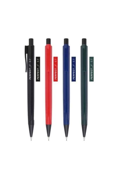 Art Tone قلم ميكانيكي متعدد الاستخدامات برأس مثالي 0.7 مم، مجموعة من 4 قطع با...