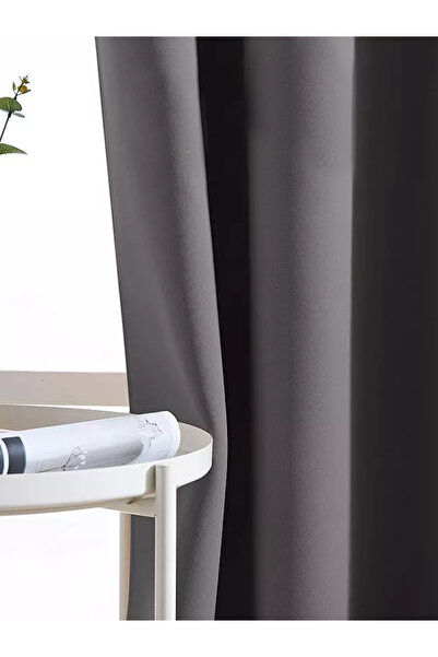 Cortibo Blackout Blackout Background Curtain Smoked