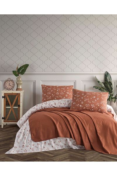 Altınbaşak Комплект завивки GLADE за един човек от пике в памучна кутия 160X230 см. 3 ЧАСТ (ПИКЕ-ЧАРШАФ-КАЛИФКА ЗА ВЪЗГЛАВНИЦА)