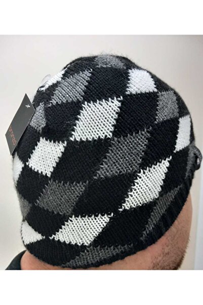 Nisa Бронзова чоловіча шапка без козирка з ремінцем