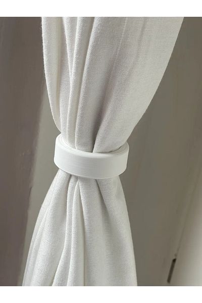 MSD DESİGN Curtain Arrangement Apparatus - 2 Curtain Clips and Curtain Collection