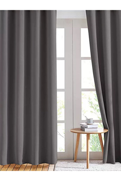 Cortibo Blackout Blackout Background Curtain Smoked