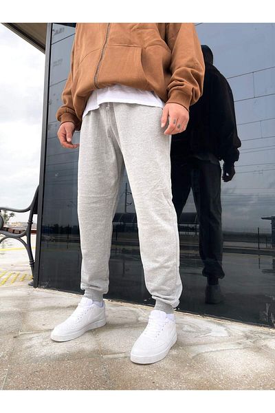 BPM Unisex Raised αθλητική φόρμα κάτω γκρι