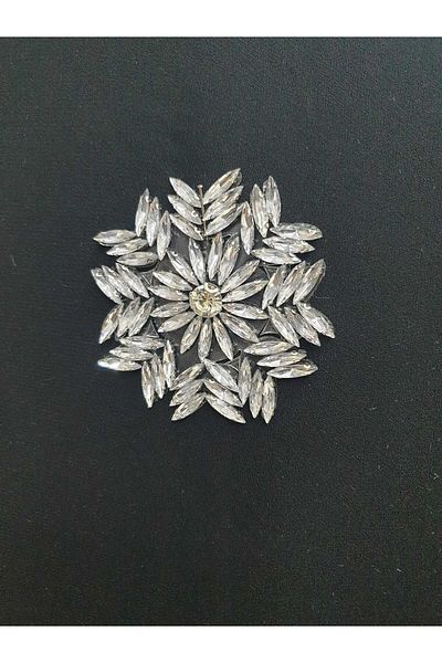 ESRA ŞELEM Iron-On Flower Model Shuttle Stone Decorative Sconce Accessory