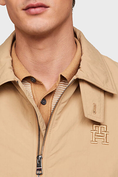 Tommy Hilfiger Logo Zippered Waterproof Jacket Men'S JACKET MW0MW33743 RBL