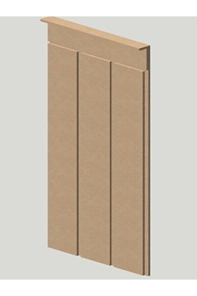 Duvar Paneli 27cm Genişlik X 105 Cm Ham Mdf Duvar Paneli - 10 Mm Kalınlık