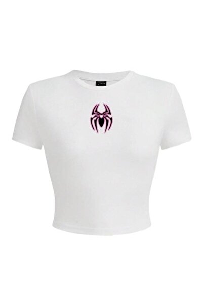 Toum Crop alb imprimat Blunt Blunt Spider