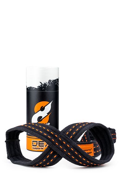 Dex Supports Lasting Energy Wrist Wraps + 8 Loop Lifting Straps Set of 2