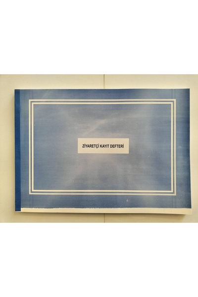 Kültür Matbaası Ziyaretçi Kayıt Defteri 200 Sayfa