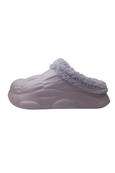 Akınal Bella Women's Lilac Non-Slip Plush Eva Slippers