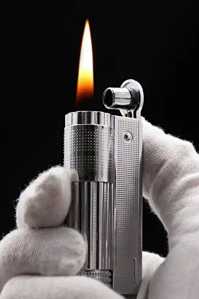 SEDEF SİLVER Efsane Model Hediyelik Benzinli Muhtar Çakmağı