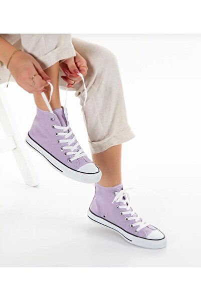 ibrahim müslü Унісекс довгі лілові лляні кросівки