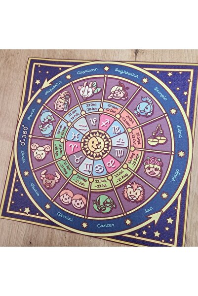 fırsatlar diyarı ابراج علم التنجيم قماش المذبح التارو / غطاء التارو 75x75 سم