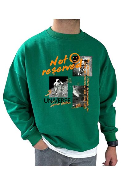 BENROMA ΜΗ ΕΞΟΠΛΗΡΩΜΕΝΟ ΤΥΠΩΜΕΝΟ ΦΟΥΤΕΡ UNISEX OVERSIZE