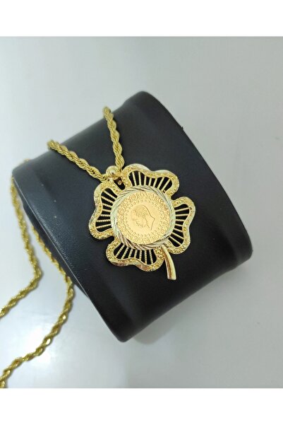 HAYALLER ÜLKESİ Çeyreklı Yonca Kolye