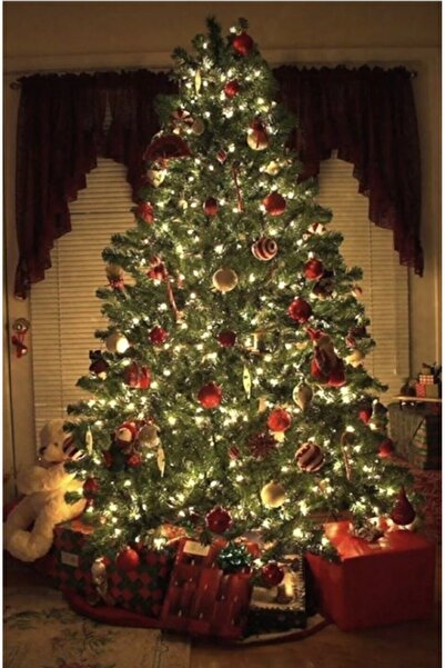 KozmoParti 200 Ledli Eklemeli Fişli Led, Dekor Lambası Animasyonlu 20m Günışığı Yılbaşı Ağacı Işığı