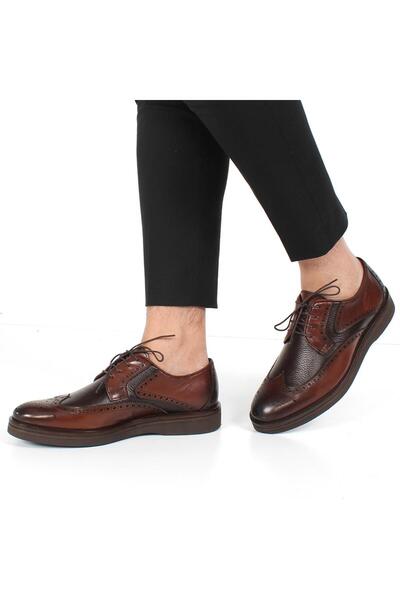 Celal Gültekin Kahverengi Deri Ayakkabı Erkek 395 2847-16512