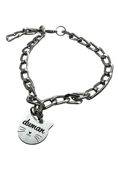 hebmeyy Kedi Gold, Gümüş, Siyah Isimlik Ve Kolye Design Künye Ve Kolye, Kedi ...