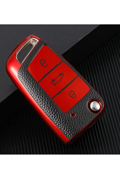 AYCANSTORE TPU Volkswagen, Seat, Skoda калъф за дистанционно управление с под...