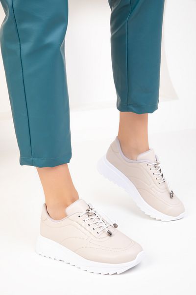 SOHO Beige Women's Sneaker 18731