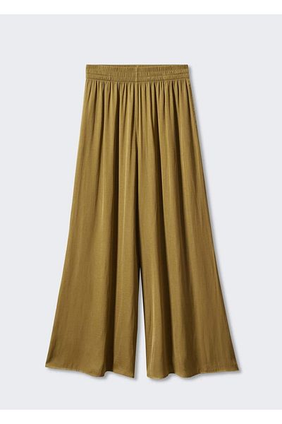 MANGO Woman Low waisted Palazzo pants