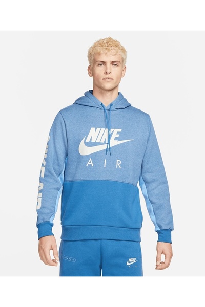 Nike Чоловіча синя толстовка з капюшоном NDD SPORT
