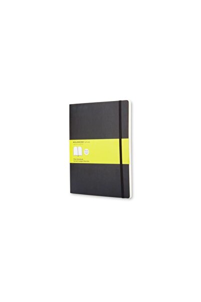Moleskine دفتر ملاحظات عادي بغلاف ناعم مقاس Xl مقاس 19 × 25 سم 192 صفحة باللو...