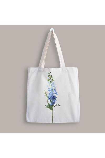 Butik Blue Hyacinth-Monet Passionis- Cloth Bag