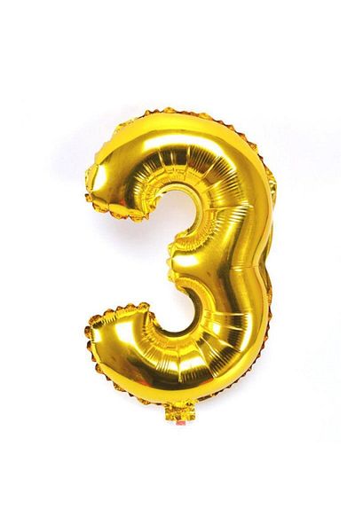 Party Time 16 بوصة 3 أرقام احباط تحت البالون