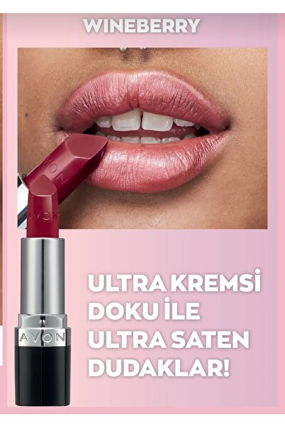 AVON Ultra Kremsi Ruj Wineberry