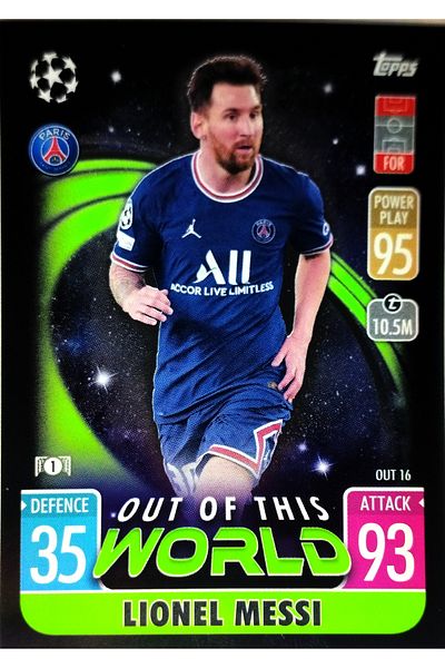 Panini LIONEL MESSİ OUT OF THIS WORLD