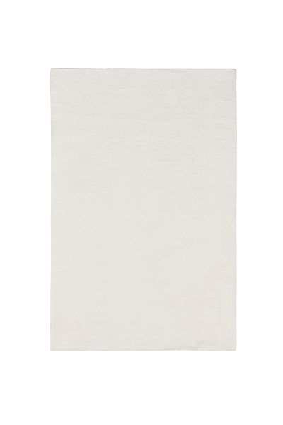 Kaşmir Halı Kasmir Rugs 7/24 Premium Faux Fur Rug, 120cmx180cm, White