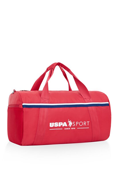 U.S. Polo Assn. U.s. Polo Assn. Büyük Boy Unisex Çok Gözlü Spor Fitness Seyahat Çantası Kırmızı 23801