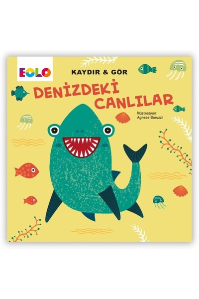 Genel Markalar Denizdeki Canlılar - Hareketli Kitap