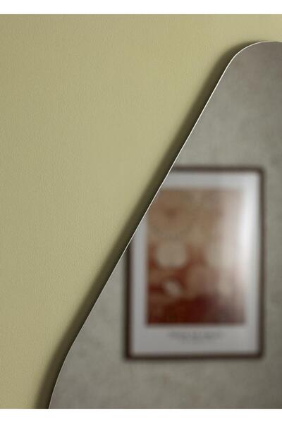 MKS Design Füme Damla Ayna / Asimetrik Ayna / Dekor Aynası / Konsol Aynası / Düzensiz Ayna / Salon Aynası