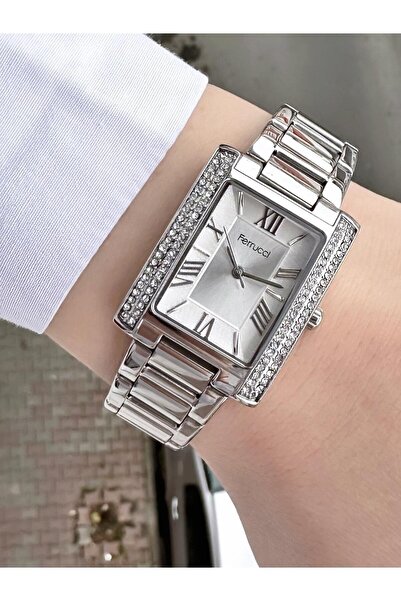 Ferrucci  Kadın Metal Kordon Kol Saatİ