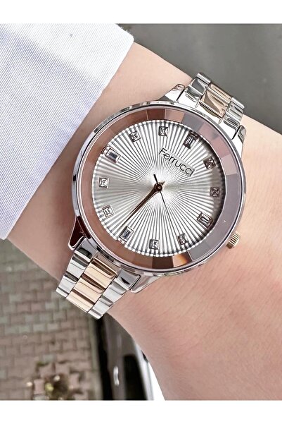 Ferrucci  Kadın Metal Kordon Kol Saatİ